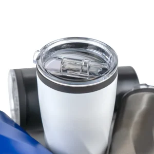 Double Wall SS Tumblers with PP Interior and Transparent Lid 580ml - Image 3