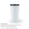 Double Wall SS Tumblers with PP Interior and Transparent Lid 580ml - Image 10
