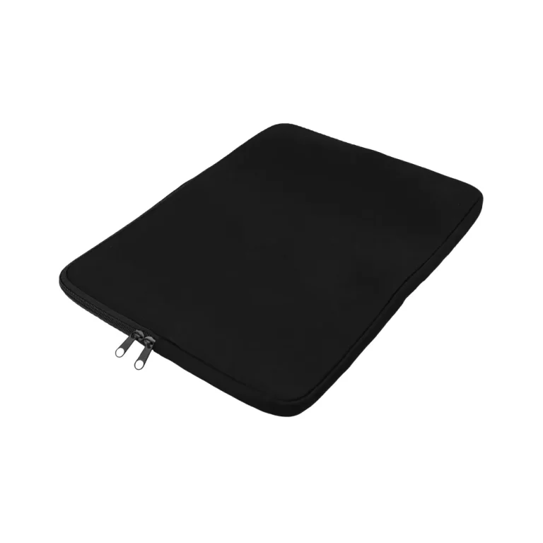 largest Promotional Gifts Company in UAE 43 Double Zipper Laptop Sleeve LPS BLK Closed View