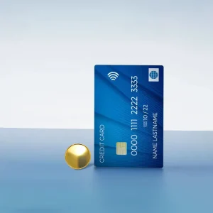 Gold Round Metal Badges with Magnet Attachment - Image 6