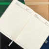 Hard Cover PU Notebooks in A5 Size with Metal Plate Bookmark - Image 5