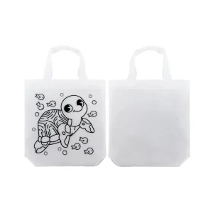 Mini Non-woven Bags 100GSM with 4Color Markers & Imprinted Turtle Outline - Image 4