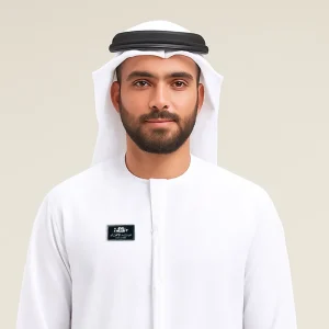 Rectangular Flat Metal Badges with Magnet Attachment - Image 2