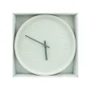 Round Analog Wall Clock Matte Finish White - Image 6