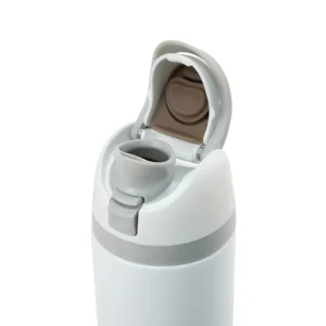 SS Bottles with Straw & Push Button Lid - Double-Wall Vacuum, 1Liter - Image 7