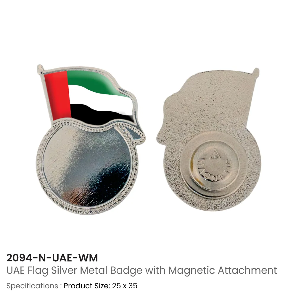 UAE-Flag-Badges-2094-N-UAE-WM.webp UAE Flag Design Badges in Metal with Attachment - Image 6