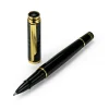 Arabic Traditional Bisht Design Metal Pens, Glossy Black with Gold Outline - Image 4