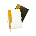 Arabic Bisht Style Notebooks — A5 Hard Cover with Elastic Band, Bookmark & Pen Holder
