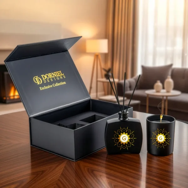Exclusive Collection Giftset Aroma Diffuser and Scented Candle 2 Branding Exclusive Collection Giftset Aroma Diffuser and Candle GS 064