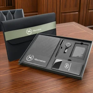 Premium Office Gift Set in Black Sleeve Pouch - Image 2
