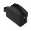 Multipurpose Utility Pouch in Black Polyester Fabric with Zipper and Webbing Handle - Image 9