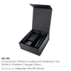 Premium Promotional Gift Sets in Black Magnetic Closure Gift Box - Image 3