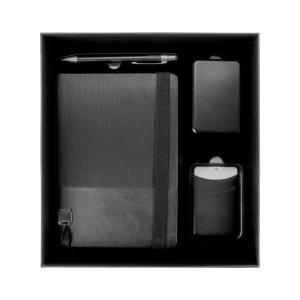 Promotional Office Gift sets in Black Square Premium Gift Box - Image 5