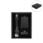 Premium Corporate Tech Gifts in Black Magnetic Closure Gift Box