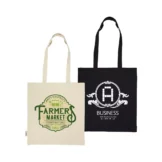 Recycled Cotton Tote Bags with Gusset 220 GSM - Image 2