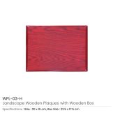 Wooden Plaque – Horizontal with Presentation Box - Image 5