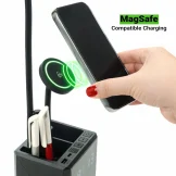 Multifunctional Desk Lamp with Wireless Charger and Clock - Image 4