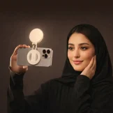 Pocket Selfie Ring Light with MagSafe, Bi-Color LED, 180° Flip Design - Image 2