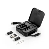 Retractable Charging Cable Set with Bamboo Top – 60W Fast Charging - Image 4