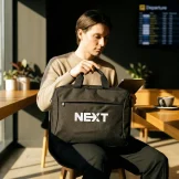 Laptop and Document Bags with Detachable Shoulder Strap - Image 2