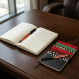 Notebook and Pen Giftset in Traditional SADU Designs - Image 3