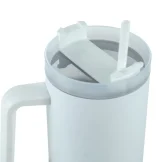 Tumblers with Handle and Straw in SS & Similar to Stanley Design, 1200ml - Image 6