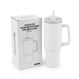 Tumblers with Handle and Straw in SS & Similar to Stanley Design, 1200ml - Image 10