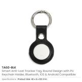 Smart Anti-Loss Tracker with PU Keychain – Track It Anywhere - Image 7