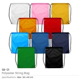 Promotional Drawstring Bags in High-Quality Polyester Material - Image 4