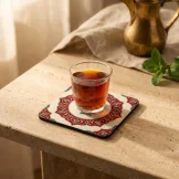 Cork Tea Coasters in Square Shape – 10 cm - Image 2