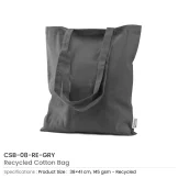 Recycled Cotton Bags, Durable Long Strap - Image 9