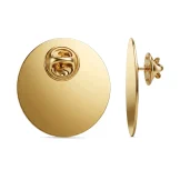 Round Flat Metal Badges 30mm with Butterfly Clutch Attachment - Image 7