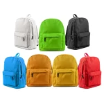 Promotional Backpacks with 2 Zipper Compartments
