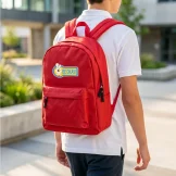 Promotional Backpacks with 2 Zipper Compartments - Image 2
