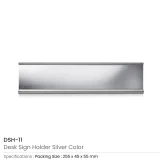 Aluminum Desk Sign Holders - Image 6