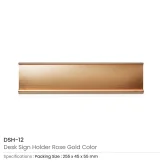 Aluminum Desk Sign Holders - Image 5