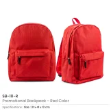 Promotional Backpacks with 2 Zipper Compartments - Image 5
