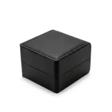 Premium PU Leather Single Watch Gift Box with Removable Cushions - Image 5