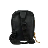 Crossbody Bag in PU Leather with Arabic Traditional Gold Bisht Design - Image 9