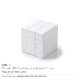 Promotional Rubik's Cube Puzzles White - Image 3
